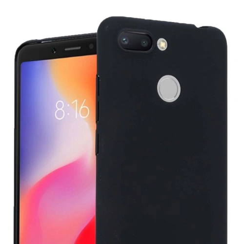 Kup Etui Crong Smooth Skin Xiaomi Redmi 6A (czarny) - CRG50 - {ean13} - Sklep Home Screen