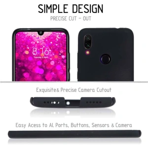 Kup Etui Crong Smooth Skin Xiaomi Redmi 7 (czarny) - CRG51 - {ean13} - Sklep Home Screen