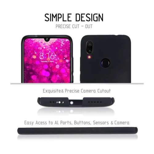 Kup Etui Crong Smooth Skin Xiaomi Redmi 7 (czarny) - CRG51 - {ean13} - Sklep Home Screen
