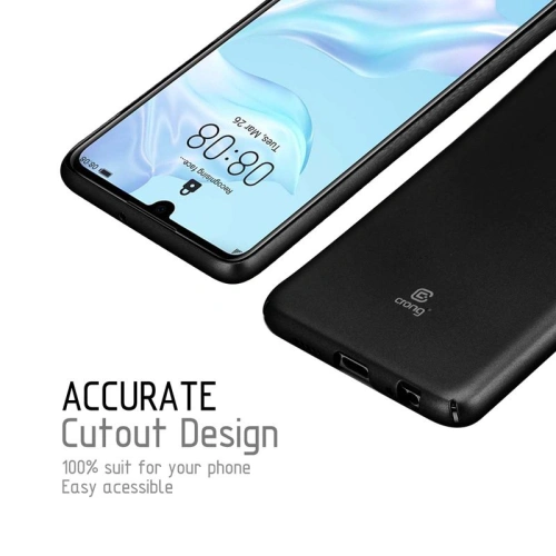 Kup Etui Crong Smooth Skin Huawei P30 (černý) - CRG52 - {ean13} - Sklep Home Screen