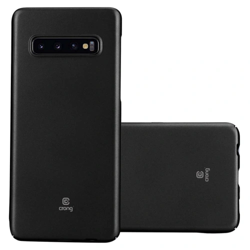 Kup Case Crong Smooth Skin Samsung Galaxy S10+ Plus (schwarz) - CRG53 - {ean13} - Sklep Home Screen