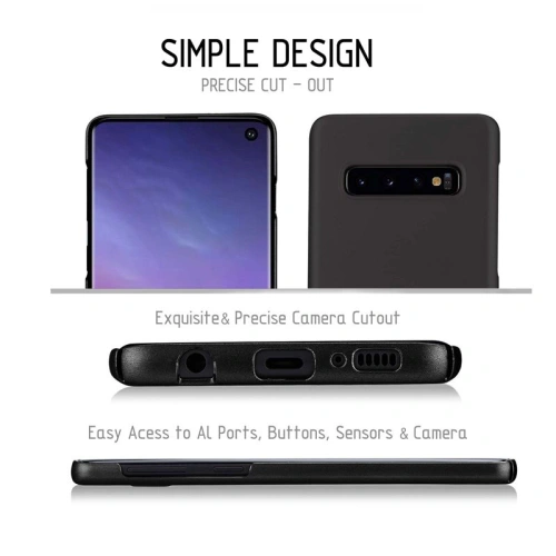 Kup Etui Crong Smooth Skin Samsung Galaxy S10+ Plus (fekete) - CRG53 - {ean13} - Sklep Home Screen