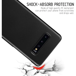 Kup Etui Crong Smooth Skin Samsung Galaxy S10+ Plus (czarny) - CRG53 - {ean13} - Sklep Home Screen