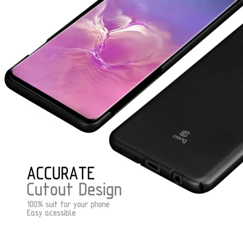 Kup Etui Crong Smooth Skin Samsung Galaxy S10+ Plus (fekete) - CRG53 - {ean13} - Sklep Home Screen