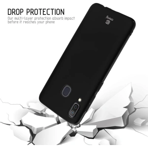 Kup Case Crong Smooth Skin Samsung Galaxy A30 (schwarz) - CRG56 - {ean13} - Sklep Home Screen
