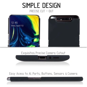 Kup Case Crong Smooth Skin Samsung Galaxy A80/A90 (schwarz) - CRG59 - {ean13} - Sklep Home Screen