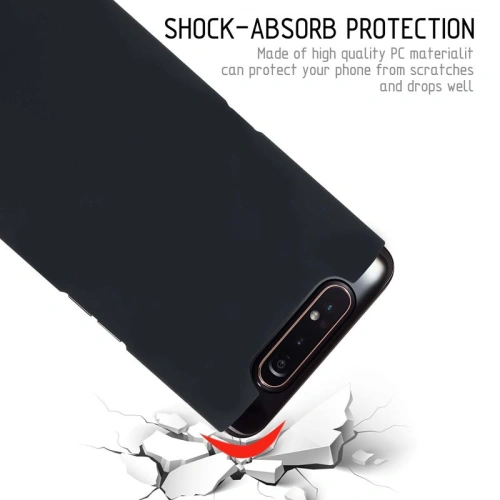 Kup Case Crong Smooth Skin Samsung Galaxy A80/A90 (schwarz) - CRG59 - {ean13} - Sklep Home Screen