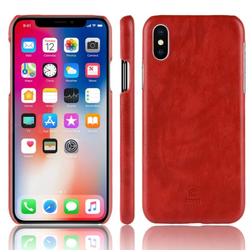 Kup Case Crong Essential Cover Apple iPhone XS/X (rot) - CRG62 - {ean13} - Sklep Home Screen