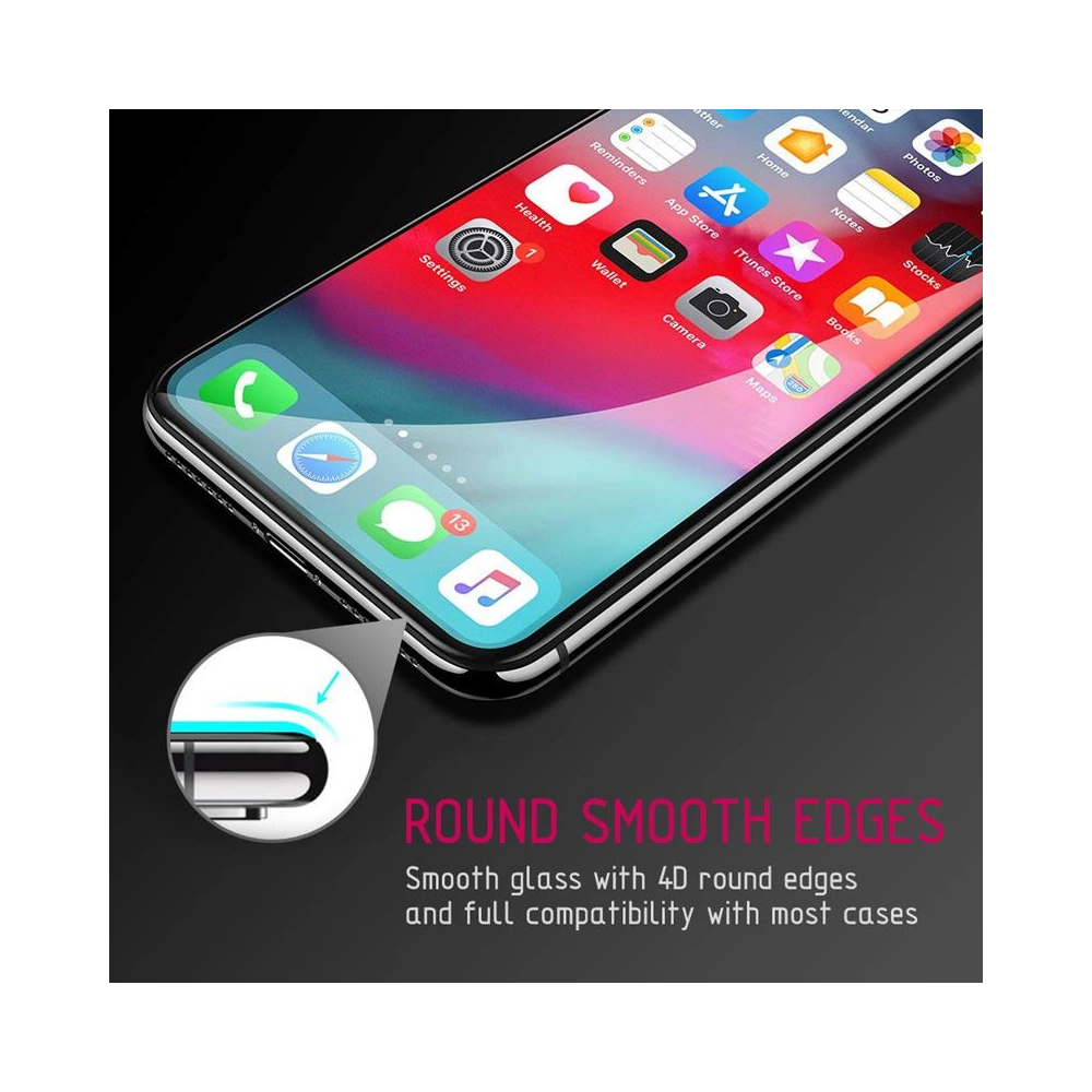 Szkło hartowane Crong Edge Glass 4D Full Glue Apple iPhone 11 Pro Max/XS Max