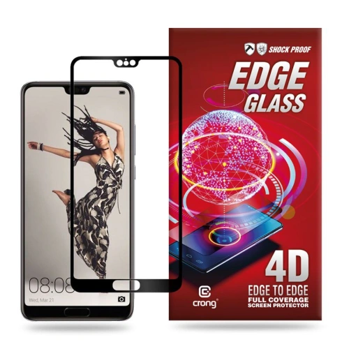 Buy Crong Edge Glass 4D Full Glue Huawei P20 - CRG71 - {ean13} - Home Screen Store Europe
