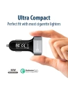 Kup Încărcător auto Crong Power Car Charger 30W USB QuickCharge 3.0 + USB 2.4A (aluminiu) - CRG75 - {ean13} - Sklep Home Screen