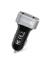 Kup Încărcător auto Crong Power Car Charger 30W USB QuickCharge 3.0 + USB 2.4A (aluminiu) - CRG75 - {ean13} - Sklep Home Screen