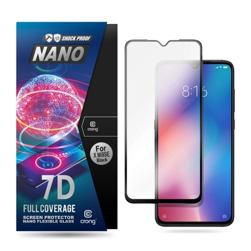 Kup Hybriertes Glas Crong 7D Nano Flexibles Glas Xiaomi Mi 9 SE - CRG77 - {ean13} - Sklep Home Screen