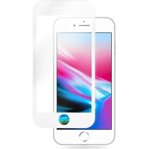 Crong 7D Nano Flexible Glass Apple iPhone 8/7 Plus (White)