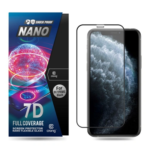 Kup Hybrierglas Crong 7D Nano Flexibles Glas für Apple iPhone 11 Pro Max/XS Max - CRG79 - {ean13} - Sklep Home Screen