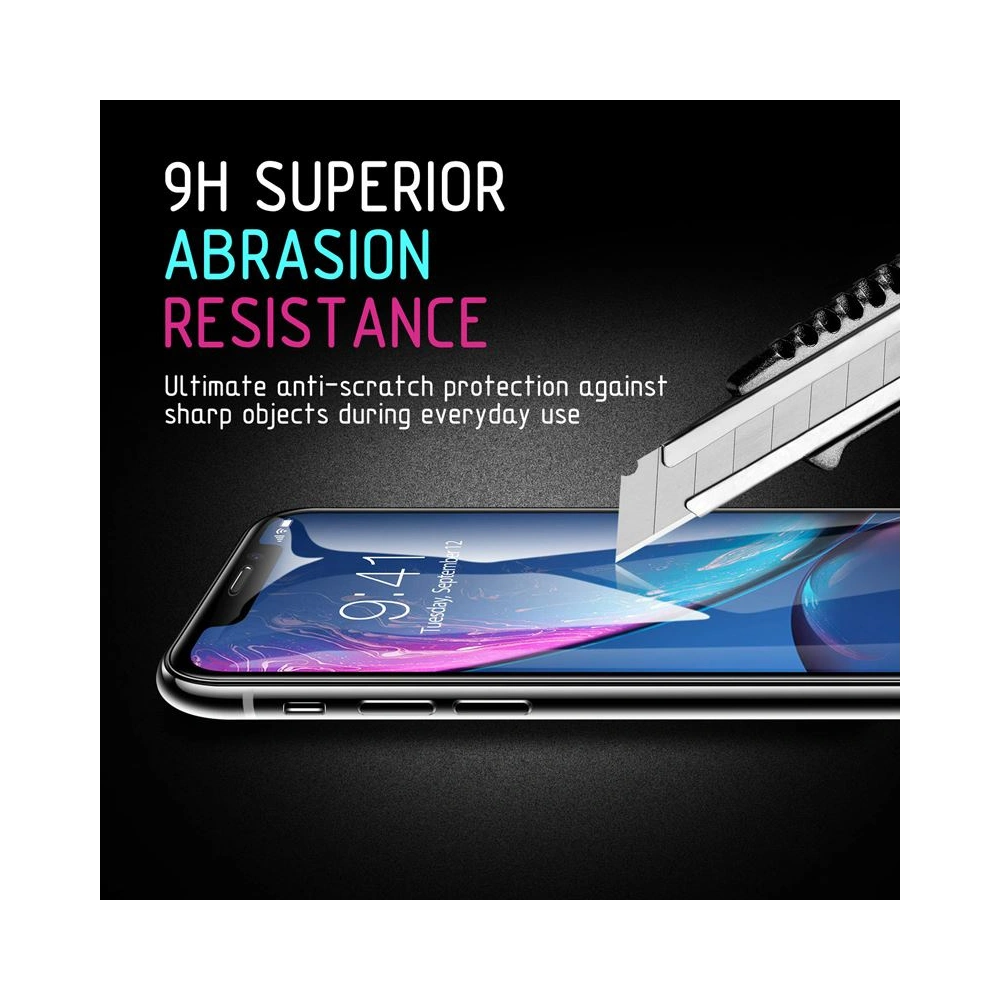 Szkło hybrydowe Crong 7D Nano Flexible Glass Apple iPhone 11 Pro Max/XS Max