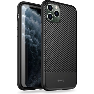 Kup Etui Crong Prestige Carbon Cover Apple iPhone 11 Pro (czarny) - CRG83 - {ean13} - Sklep Home Screen