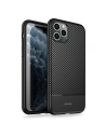 Etui Crong Prestige Carbon Cover Apple iPhone 11 Pro Max (czarny)