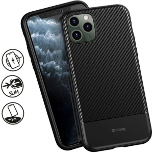 Buy Crong Prestige Carbon Cover Apple iPhone 11 Pro Max (black) - CRG84 - {ean13} - Home Screen Store Europe