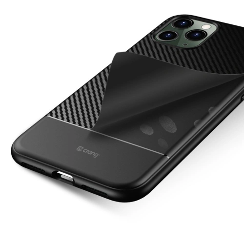 Kup Etui Crong Prestige Carbon Cover Apple iPhone 11 Pro Max (fekete) - CRG84 - {ean13} - Sklep Home Screen
