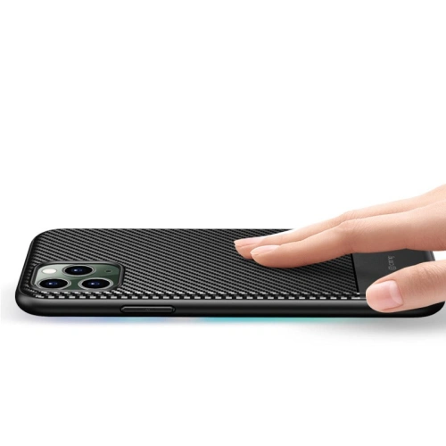 Kup Etui Crong Prestige Carbon Cover Apple iPhone 11 Pro Max (černá) - CRG84 - {ean13} - Sklep Home Screen