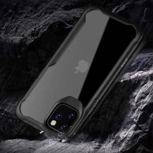 Buy Crong Hybrid Clear Cover Apple iPhone 11 Pro Max (black) - CRG90 - {ean13} - Home Screen Store Europe