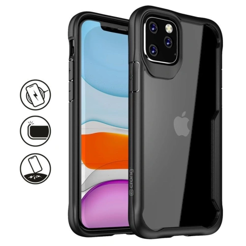 Kup Etui Crong Hybrid Clear Cover Apple iPhone 11 Pro Max (černý) - CRG90 - {ean13} - Sklep Home Screen