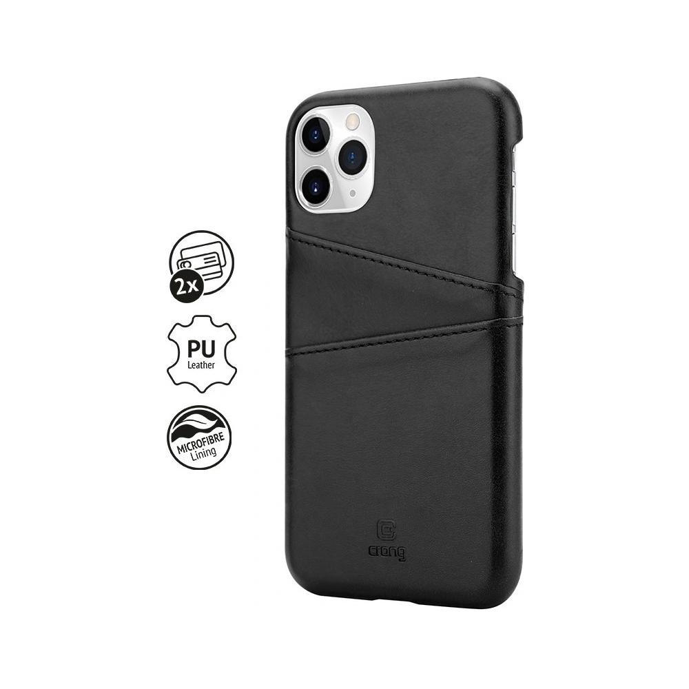Etui Crong Neat Cover Apple iPhone 11 Pro Max (czarny)