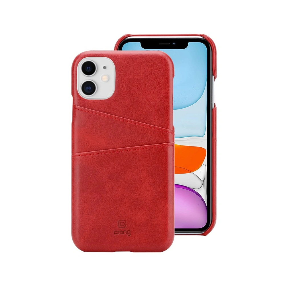 Etui Crong Neat Cover Apple iPhone 11 Pro (czerwony)