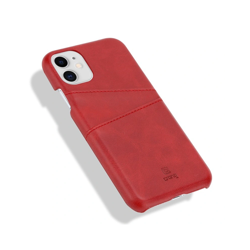 Etui Crong Neat Cover Apple iPhone 11 Pro (czerwony)