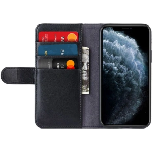 Buy Crong Premium Booklet Wallet Apple iPhone 11 Pro Max (black) - CRG108 - {ean13} - Home Screen Store Europe
