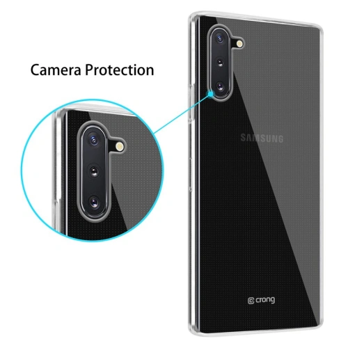 Kup Etui Crong Crystal Slim Cover Samsung Galaxy Note 10 (przezroczysty) - CRG126 - {ean13} - Sklep Home Screen