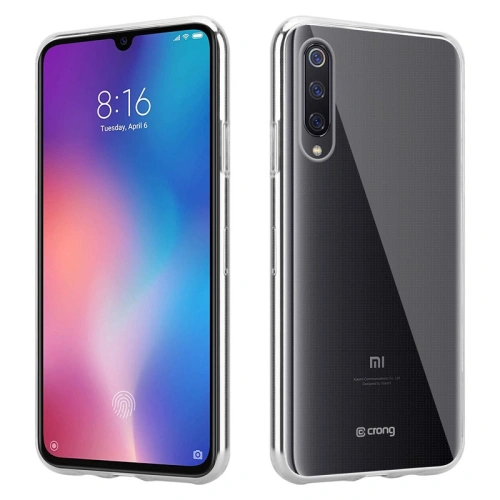 Kup Etui Crong Crystal Slim Cover Xiaomi Mi 9 (transparent) - CRG127 - {ean13} - Sklep Home Screen