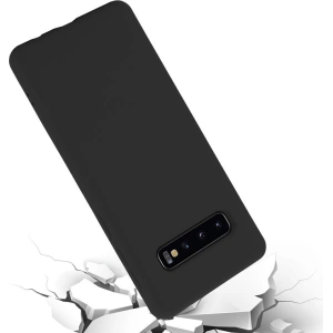 Kup Etui Crong Color Cover Samsung Galaxy S10+ Plus (czarny) - CRG136 - {ean13} - Sklep Home Screen