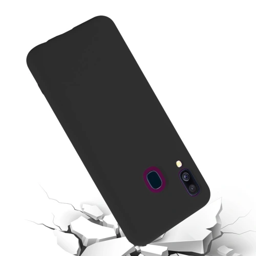 Kup Case Crong Color Cover Samsung Galaxy A40 (schwarz) - CRG137 - {ean13} - Sklep Home Screen