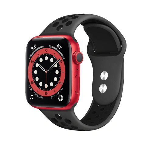 Buy Belt Crong Duo Sport Apple Watch 4/5/6/7/SE/8/9/10 40/41/42mm (gray/black) - CRG139 - {ean13} - Home Screen Store Europe