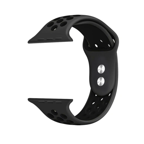 Kup Crong Duo Sport Apple Watch 4/5/6/7/SE/8/9/Ultra 44/45/49mm (grau/schwarz) - CRG140 - {ean13} - Sklep Home Screen