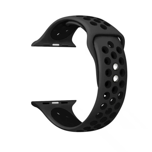 Kup Crong Duo Sport Apple Watch 4/5/6/7/SE/8/9/Ultra 44/45/49mm (grau/schwarz) - CRG140 - {ean13} - Sklep Home Screen
