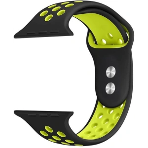 Kup Crong Duo Sport Apple Watch 4/5/6/7/SE/8/9/10 40/41/42mm (schwarz/lime) - CRG141 - {ean13} - Sklep Home Screen