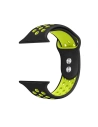 Kup Pasek Crong Duo Sport Apple Watch 4/5/6/7/SE/8/9/Ultra 44/45/49mm (fekete/lime) - CRG142 - {ean13} - Sklep Home Screen