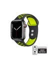 Kup Pasek Crong Duo Sport Apple Watch 4/5/6/7/SE/8/9/Ultra 44/45/49mm (fekete/lime) - CRG142 - {ean13} - Sklep Home Screen