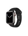 Kup Crong Liquid Apple Watch 4/5/6/7/SE/8/9/Ultra 44/45/49mm (schwarz) - CRG144 - {ean13} - Sklep Home Screen
