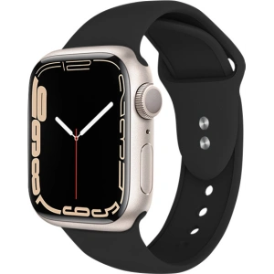 Kup Crong Liquid Apple Watch 4/5/6/7/SE/8/9/Ultra 44/45/49mm (schwarz) - CRG144 - {ean13} - Sklep Home Screen