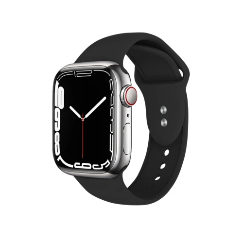 Kup Crong Liquid Apple Watch 4/5/6/7/SE/8/9/Ultra 44/45/49mm (schwarz) - CRG144 - {ean13} - Sklep Home Screen
