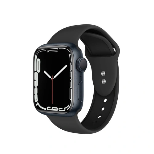 Kup Crong Liquid Apple Watch 4/5/6/7/SE/8/9/Ultra 44/45/49mm (schwarz) - CRG144 - {ean13} - Sklep Home Screen