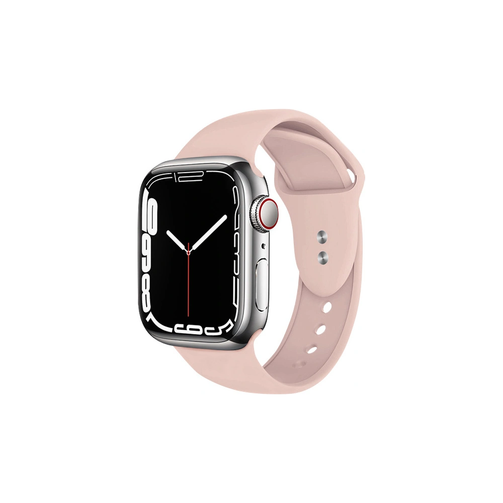 Pasek Crong Liquid Apple Watch 4/5/6/7/SE/8/9/10 40/41/42mm (piaskowy róż)
