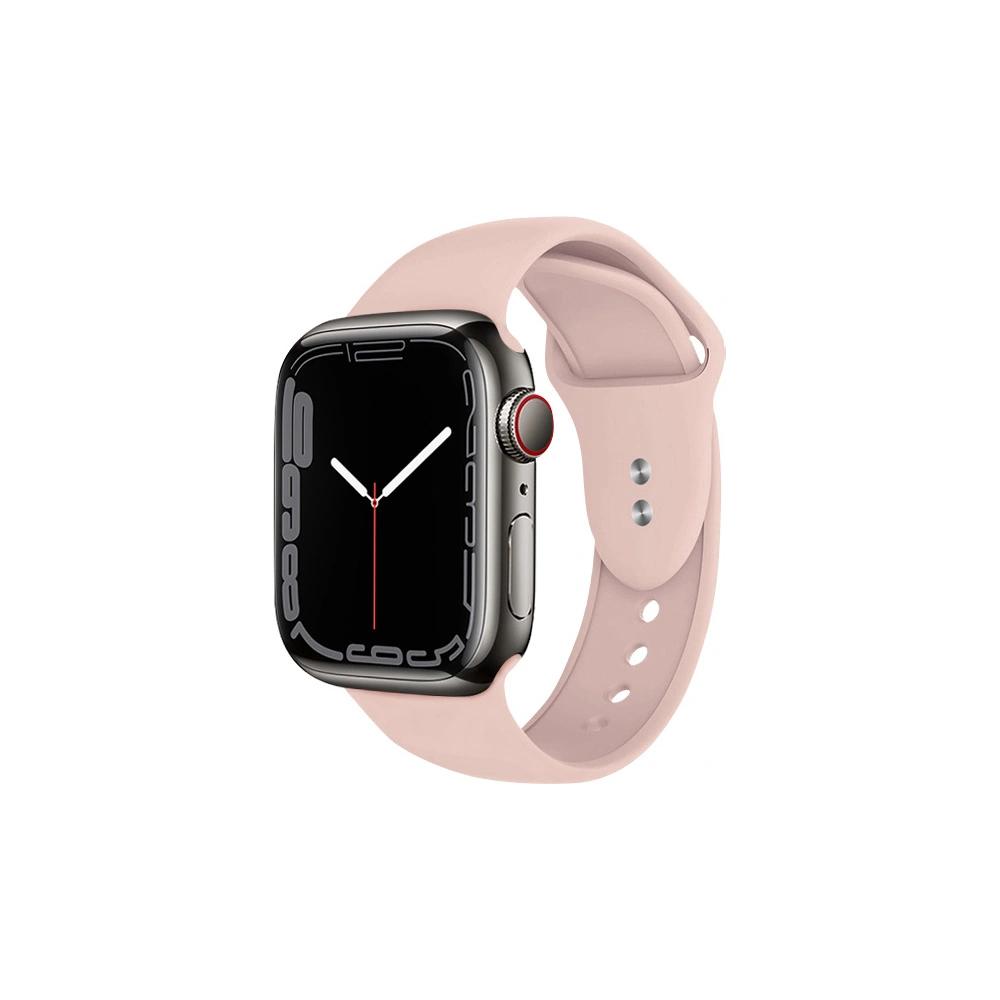 Pasek Crong Liquid Apple Watch 4/5/6/7/SE/8/9/10 40/41/42mm (piaskowy róż)