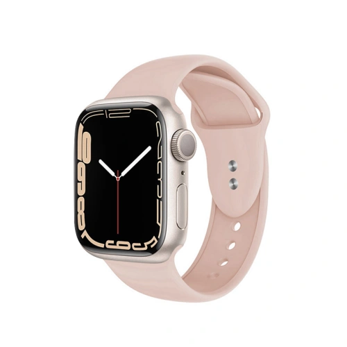 Kup Crong Liquid Apple Watch 4/5/6/7/SE/8/9/Ultra 44/45/49mm (sandrosa) - CRG146 - {ean13} - Sklep Home Screen