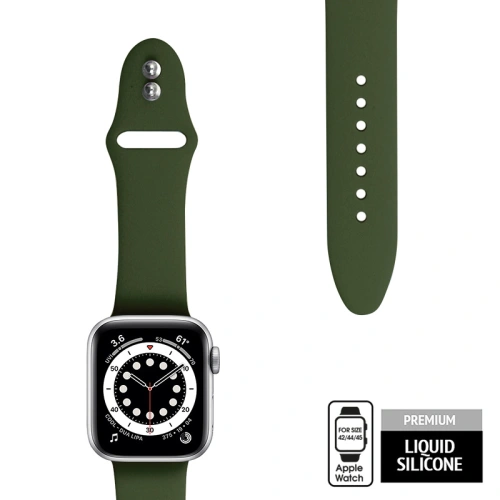 Buy Belt Crong Liquid Apple Watch 4/5/6/7/SE/8/9/Ultra 44/45/49mm (green) - CRG149 - {ean13} - Home Screen Store Europe