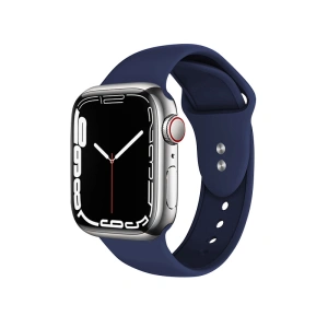 Kup Crong Liquid Apple Watch 4/5/6/7/SE/8/9/Ultra 44/45/49mm (navyblau) - CRG150 - {ean13} - Sklep Home Screen
